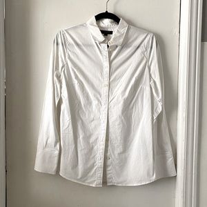 Banana Republic white button up blouse